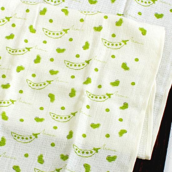 うすい　かるい　ながい　タオルてぬぐい（豆）の画像