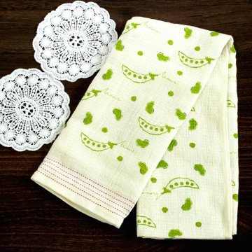 うすい　かるい　ながい　タオルてぬぐい（豆）の画像