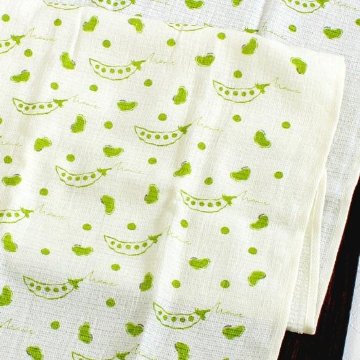 うすい　かるい　ながい　タオルてぬぐい（豆）の画像