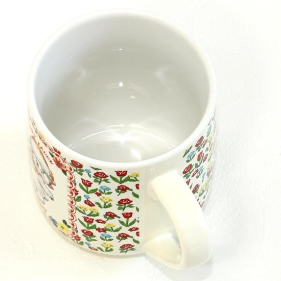 スイマー　総柄マグ　えんぴつアート（ラッフィー）の画像