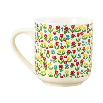 スイマー　総柄マグ　えんぴつアート（ラッフィー）の画像