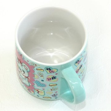 スイマー　総柄マグ　えんぴつアート（ハグリー）の画像