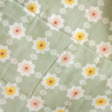 京都くろちく　両面ガーゼはんかち（菊日和）の画像