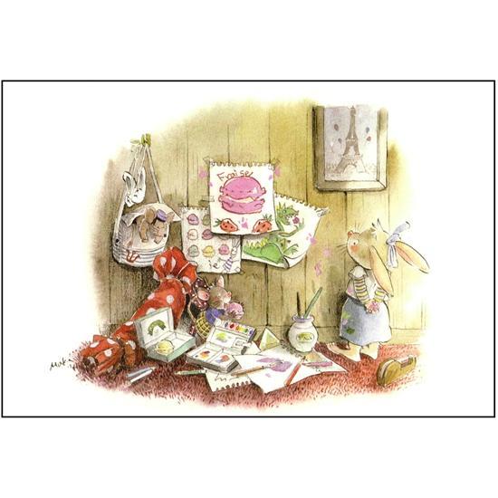 いなとめ まきこ ポストカード（わたしの夢）の画像