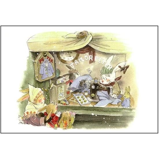 いなとめ まきこ ポストカード（Tailor Peter）の画像