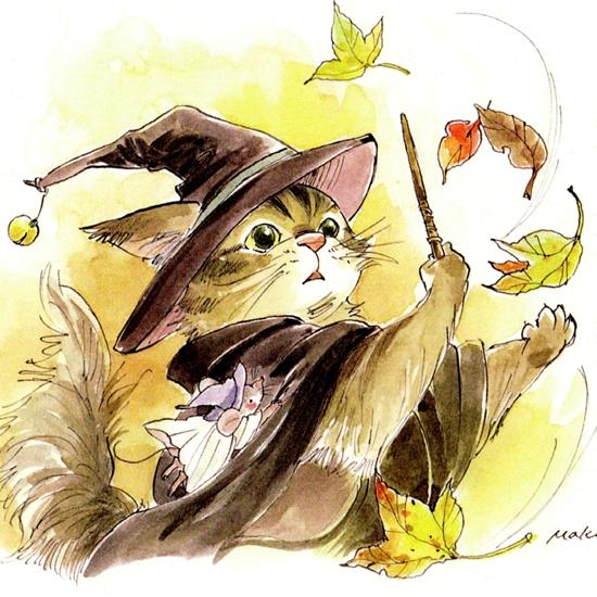 いなとめ まきこ ポストカード（Mel/Autumn）の画像