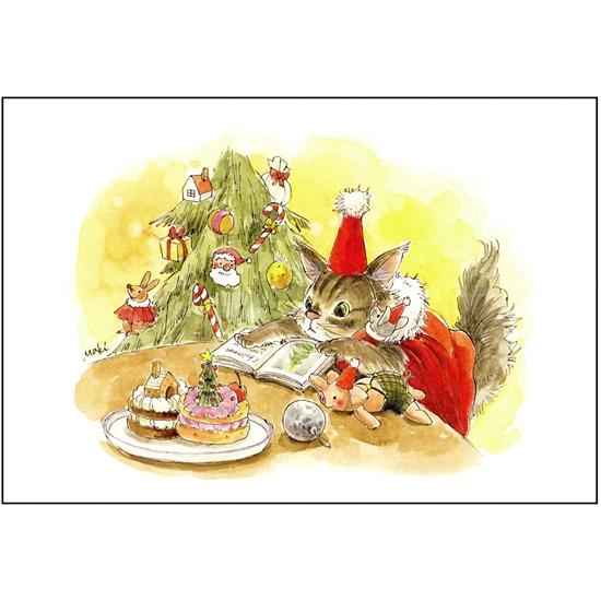 いなとめ まきこ ポストカード（Mel/Winter）の画像