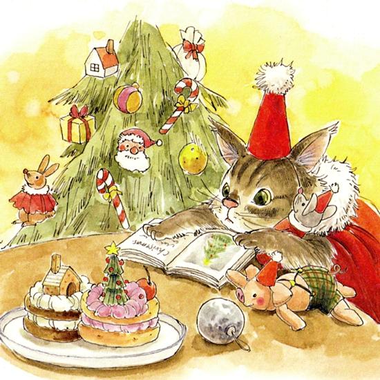 いなとめ まきこ ポストカード（Mel/Winter）の画像