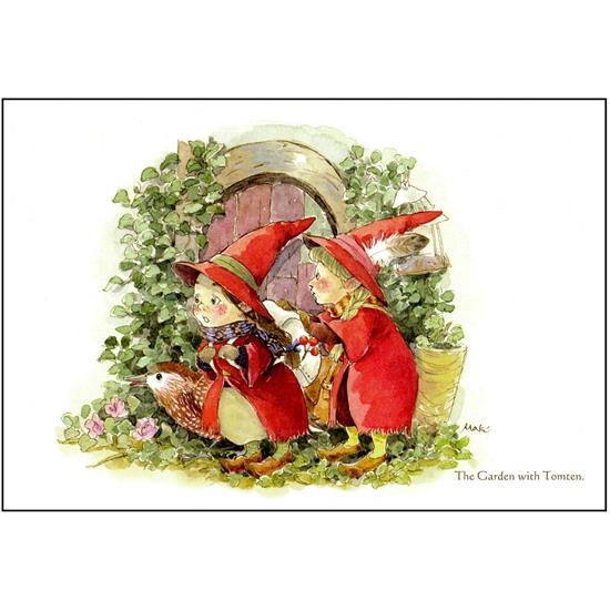 いなとめ まきこ ポストカード（Tomten/The begining）の画像