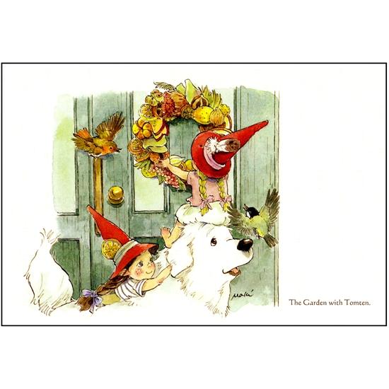 いなとめ まきこ ポストカード（Tomten/Summer）の画像