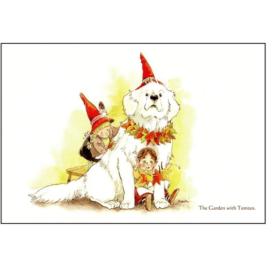 いなとめ まきこ ポストカード（Tomten/Late Autumn）の画像