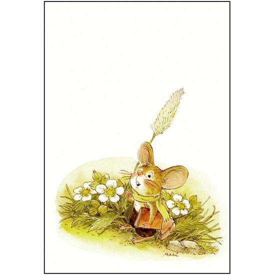 いなとめ まきこ ポストカード（ユルリ/早春）の画像