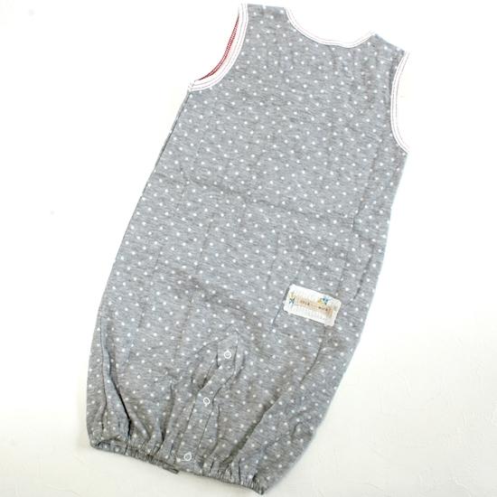 【訳あってお買い得！】coco walk ドットロンパース　70cmの画像