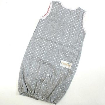 【訳あってお買い得！】coco walk ドットロンパース　70cmの画像