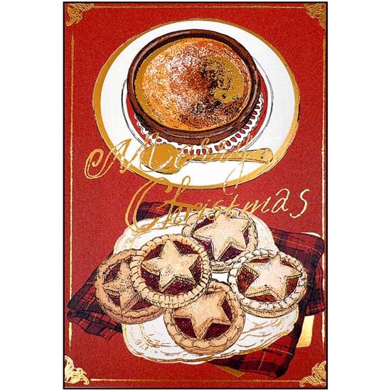 いのうえ彩　クリスマスポストカード（ミンスパイ）の画像