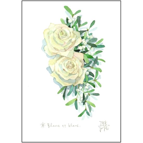 三好貴子 ポストカード（ブラン　エ　ブラン）の画像