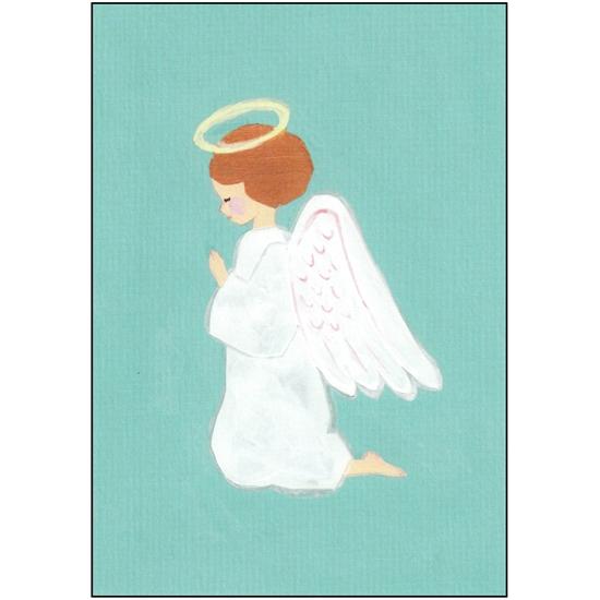 ひらいみも ポストカード（天使：祈り）の画像