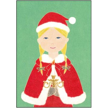伊藤絵里子 ポストカード（サンタの帽子：サンタガール）の画像