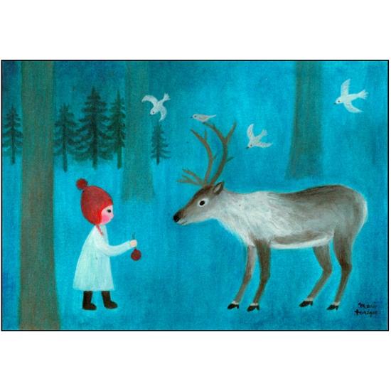 とりごえまり ポストカード WK-0596の画像