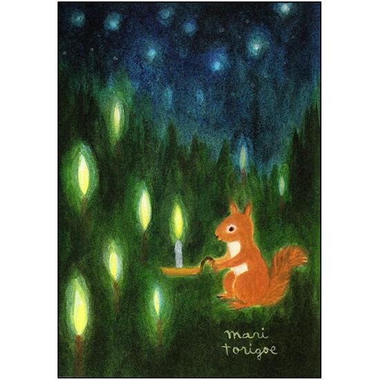 とりごえまり ポストカード WK-0595の画像