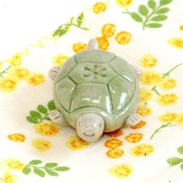 豆屋　箸置き（うさぎとかめ：かめ）の画像