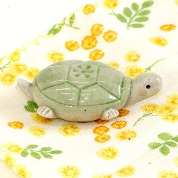 豆屋　箸置き（うさぎとかめ：かめ）の画像