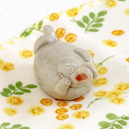 豆屋　箸置き（うさぎとかめ：うさぎ）の画像