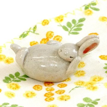 豆屋　箸置き（うさぎとかめ：うさぎ）の画像