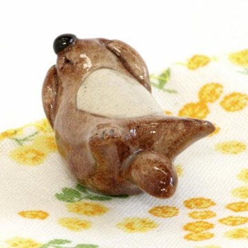 豆屋　箸置き（ラッコ　よこ）の画像