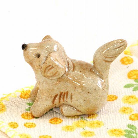 豆屋　箸置き（ゴールデン　レトリーバー　座り）の画像