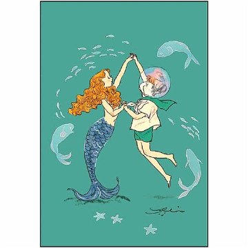 くらはしれい プレミアムポストカード（人魚とダンス）の画像