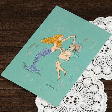 くらはしれい プレミアムポストカード（人魚とダンス）の画像