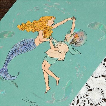 くらはしれい プレミアムポストカード（人魚とダンス）の画像
