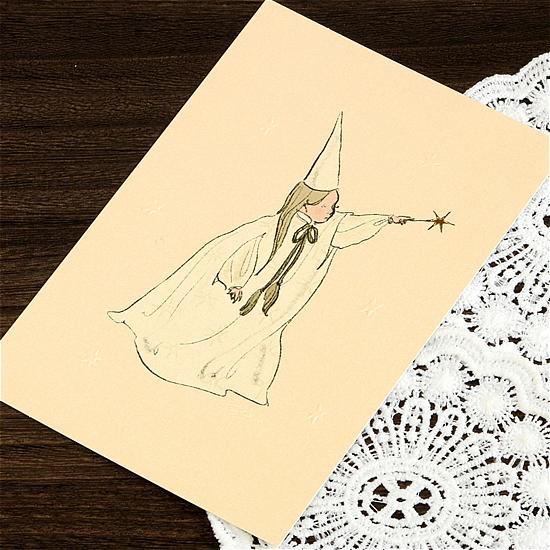 くらはしれい プレミアムポストカード（星の杖）の画像