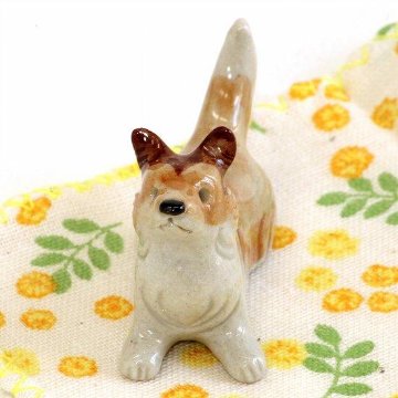 豆屋　箸置き（ラフ　コリー）の画像