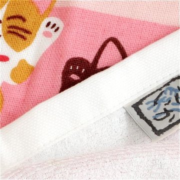 さいか　ガーゼたおる（招き猫に小判）の画像