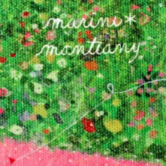 マリーニ＊モンティーニ　マチ付きポーチ（usagi）の画像