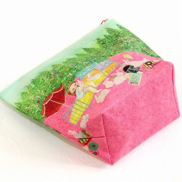 マリーニ＊モンティーニ　マチ付きポーチ（usagi）の画像