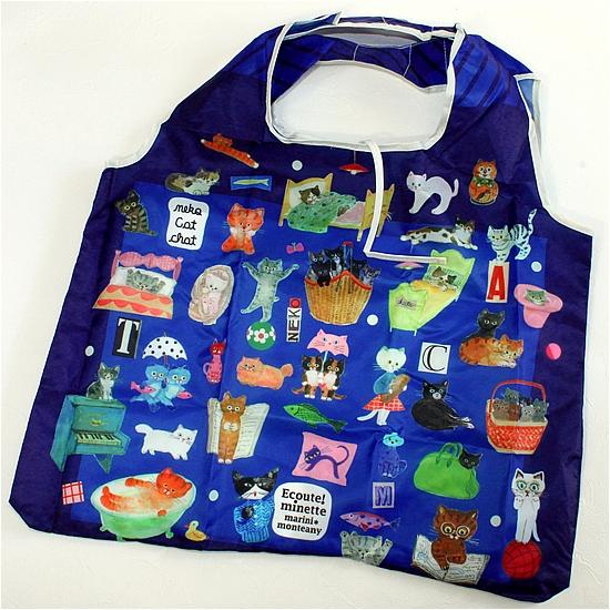 エクートミネット　デイリーバッグ（cats life）の画像