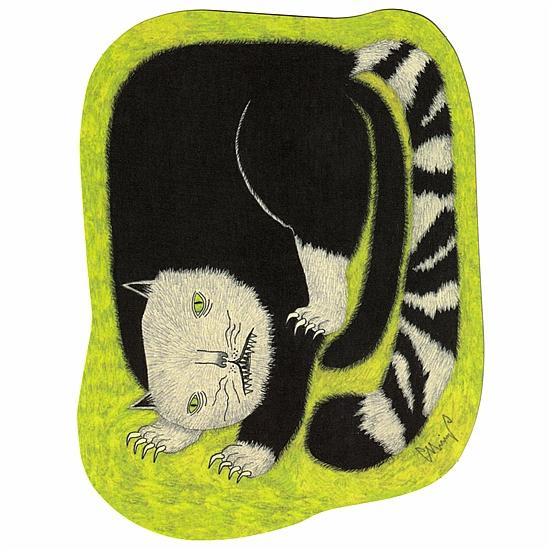 moritaMiW　ポストカード（猫又のゾーヴェ）の画像