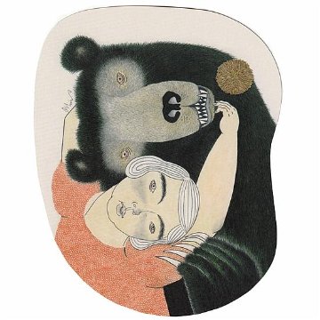 moritaMiW　ポストカード（熊のドー）の画像