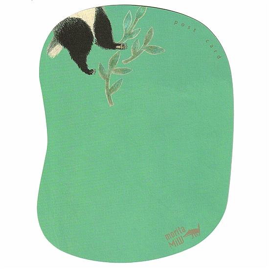 moritaMiW　ポストカード（ムジナの穴で）の画像