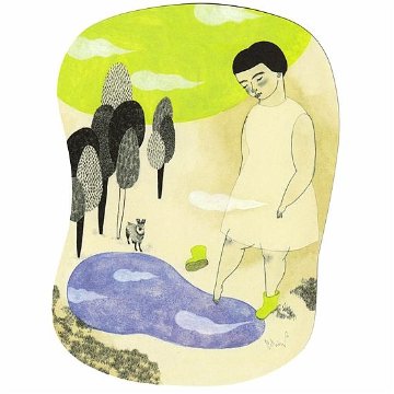 moritaMiW　ポストカード（雨上がりに）の画像