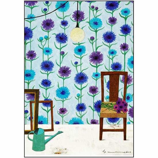 マツモトヨーコ ドローイング 絵画 「北の国から」 マトリョーシカ