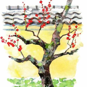 三好貴子 ポストカード（春の始まり）の画像