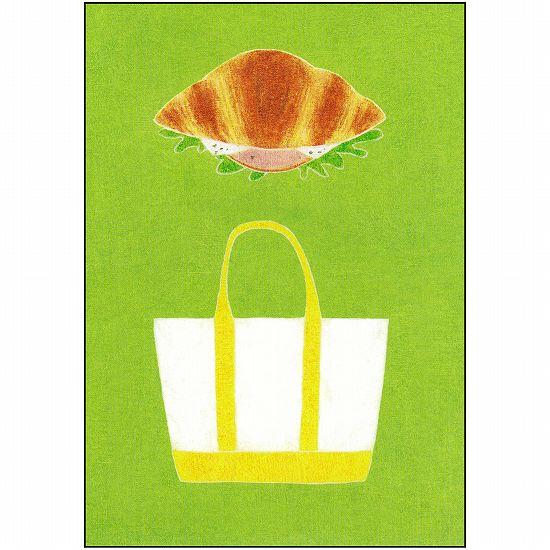 伊藤絵里子 ポストカード（クロワッサンサンド）の画像