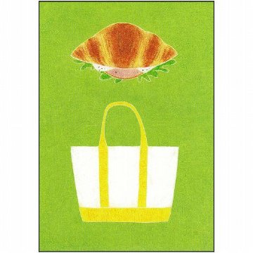 伊藤絵里子 ポストカード（クロワッサンサンド）の画像