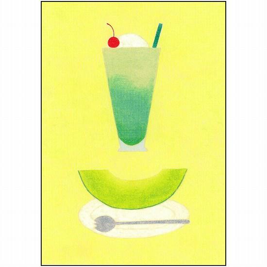 伊藤絵里子 ポストカード（メロンソーダ）の画像