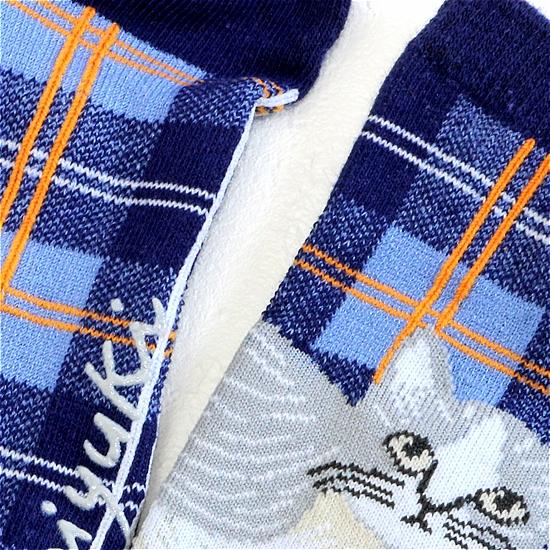 松尾ミユキ　チェックソックス（Ruru）の画像