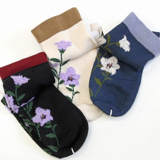 Natural Collection シルクMIX ソックス（桔梗）の画像